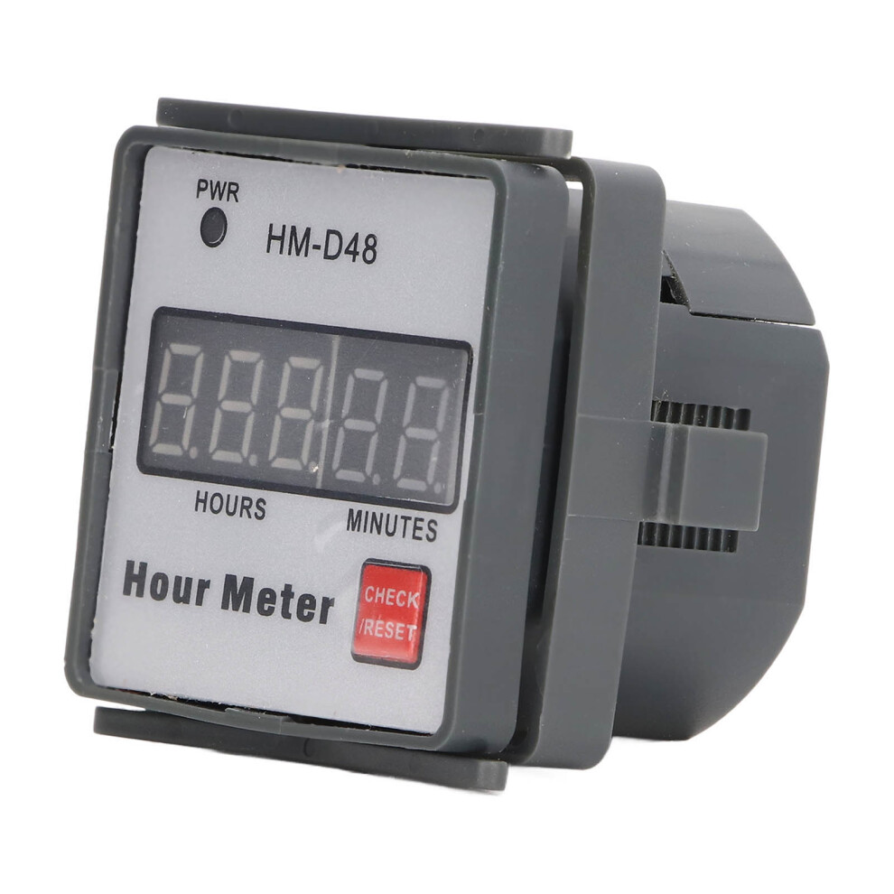 Hour Meter Digital Timer 0-999.99 Hours Ac 220-240V 323163115702