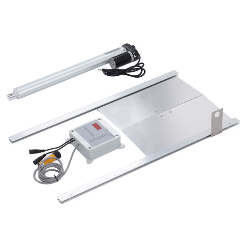 (AU Plug 100‑240V) Automatisches Hühnerstalltor Lichtsensor EU-Stecker 2