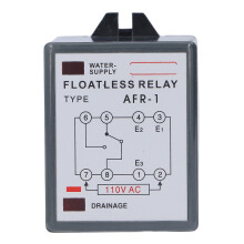 Liquid Level Controller Floatless Relay Water Level Switch AC AFR-1