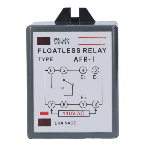 Liquid Level Controller Floatless Relay Water Level Switch AC AFR-1