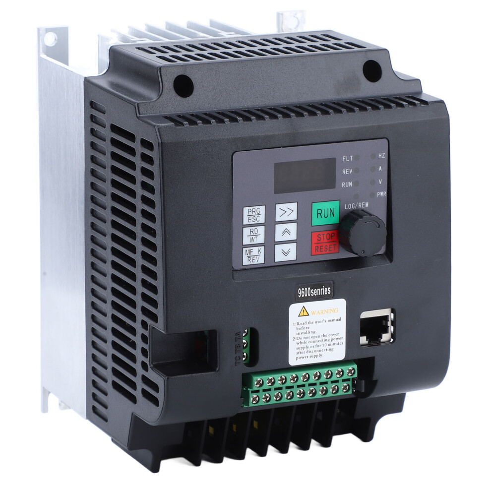 Variable Frequency Drive 220V Ac Input 3 Phase 0-220V Ac Output 4Kw 610830838720