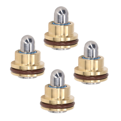 4x Joystick-Druckventil Gummidichtung Metall Bagger