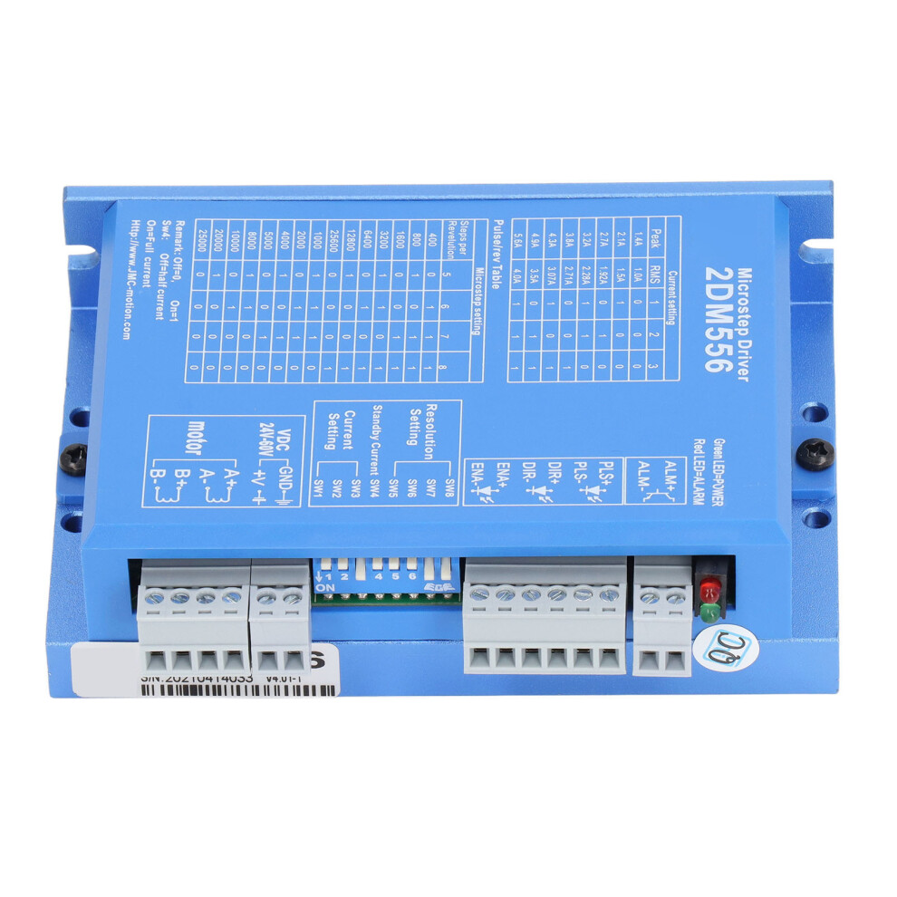 2 Phase Stepper Motor Driver Dc 24-60V Low Heat Little Vibration 610830841829