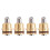 4x Joystick Rubber Sealing Push Rod for Sany 75 1