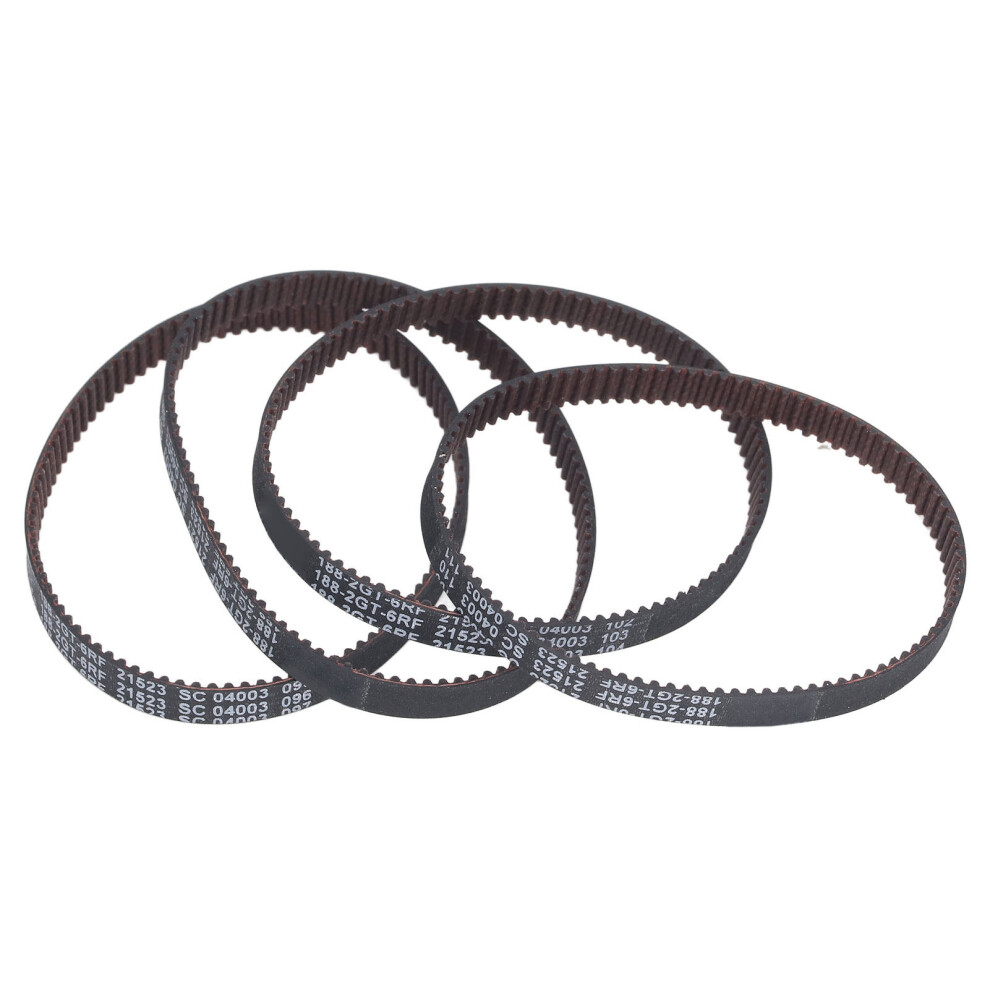 4Pcs 3D Printer Timing Belt 188Mm 2Mm Pitch 6Mm Width For Voron 2.4 M4 323163314723