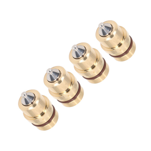 4x Bagger Joystick Ventil Messing hitzebeständig 1