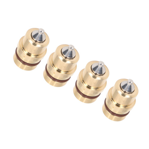 4x Bagger Joystick Ventil Messing hitzebeständig 2