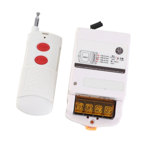 BERM Wireless RF Remote Switch Smart Learning for 380V Water Pump 2