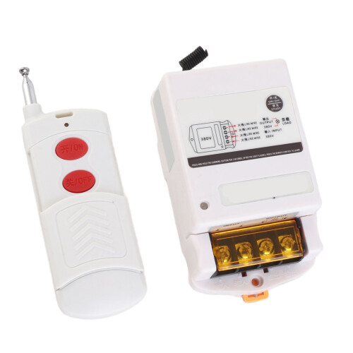 BERM Wireless RF Remote Switch Smart Learning for 380V Water Pump 1