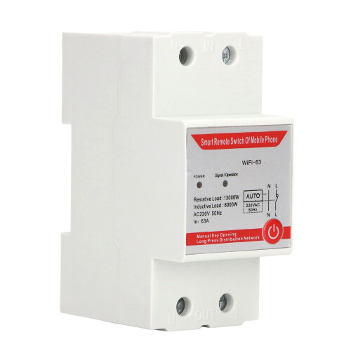WLAN Bluetooth Relais-Schalter 220V 63A 2