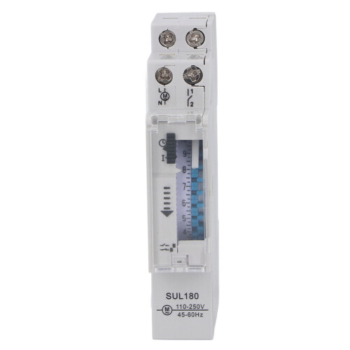 Mechanischer Timer wasserdicht 24H 110-250VAC Lichtmotor-Controller 1