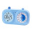 Zweischirm-Visual-Timer mit Zeiger und Batterie, blau 1