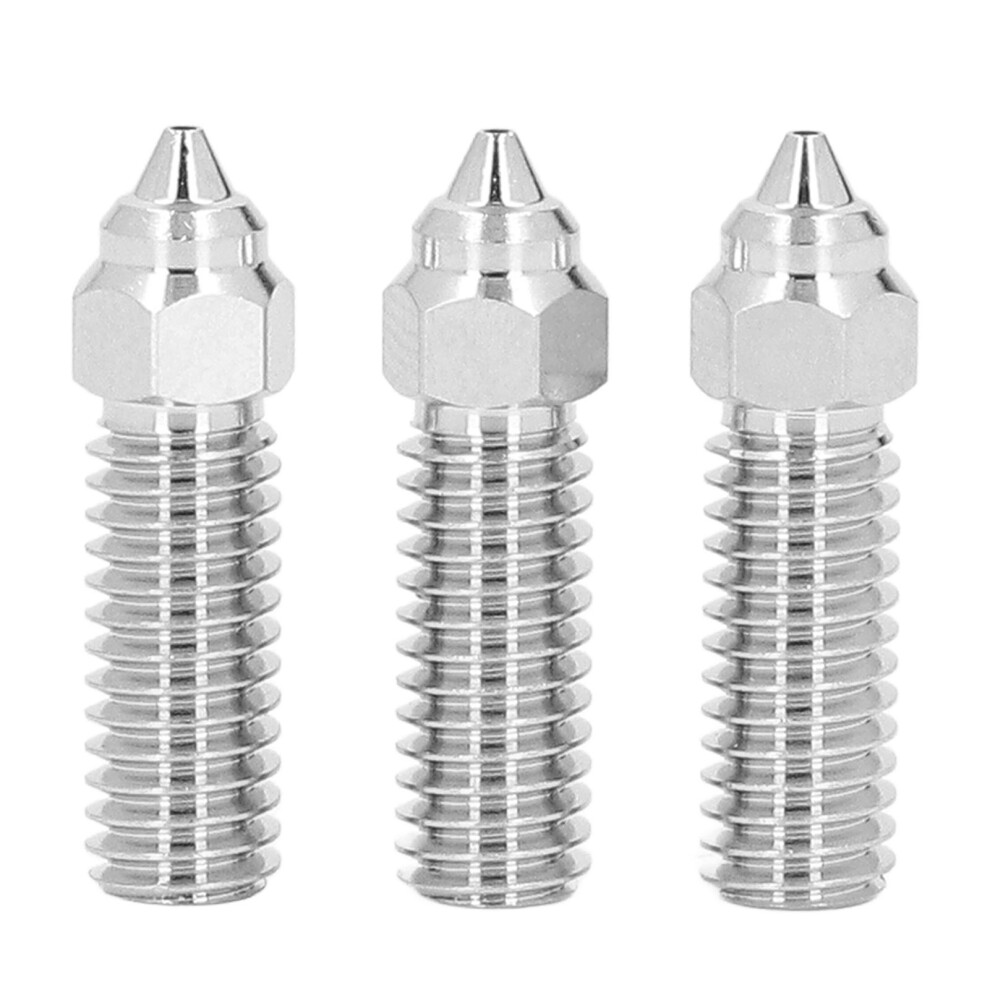 (1.75/0.4Mm) 3Pcs 3D Printer Extruder Nozzle 1.75Mm M6 High Speed 0.8Mm 323163311159