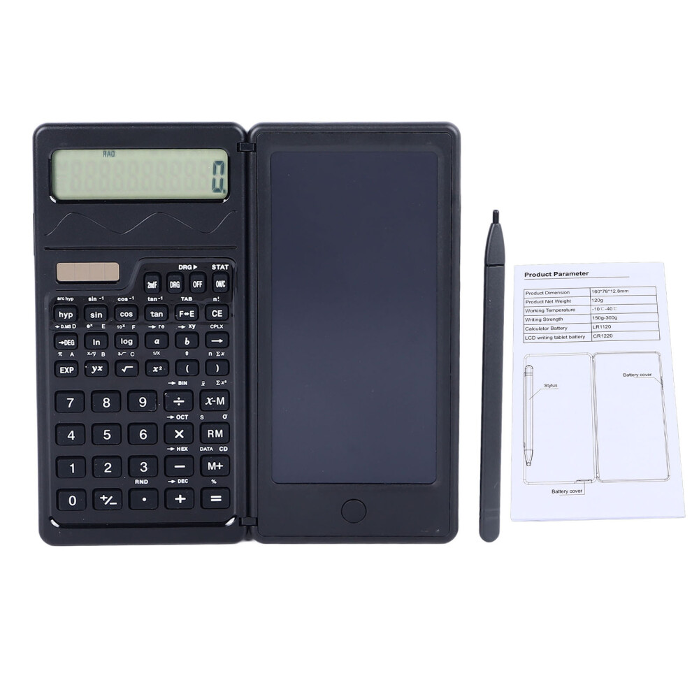 (Solar And Battery Powered) Handwriting Tablet Foldable Scientific Lcd Solar 323163312095