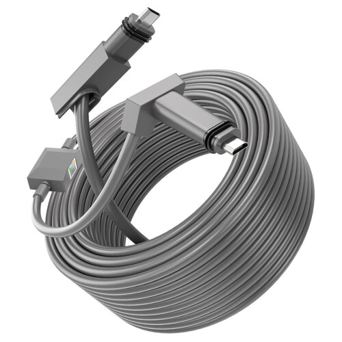 Ersatzkabel 20FT+3FT Rechteckig mit Ethernet-Adapter