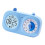 Zweischirm-Visual-Timer mit Zeiger und Batterie, blau 3