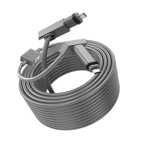 10ft Rectangular Satellite Cable 3ft Ethernet Adapter 2 in 1 GEN2 V2 1