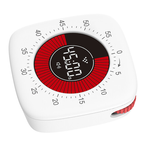 Digitaler Countdown-Timer, 60 Min, wiederaufladbar, leise 2