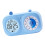 Zweischirm-Visual-Timer mit Zeiger und Batterie, blau 2