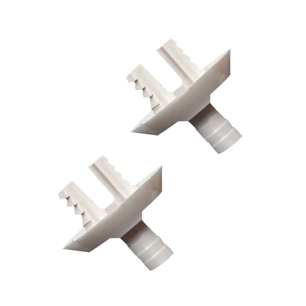 External Unit Drain Hose Connector 2Pcs Ac Drain Outlet Elbow Fitting Air Conditioner Repair Tool Maintenance Tool 9354506452360