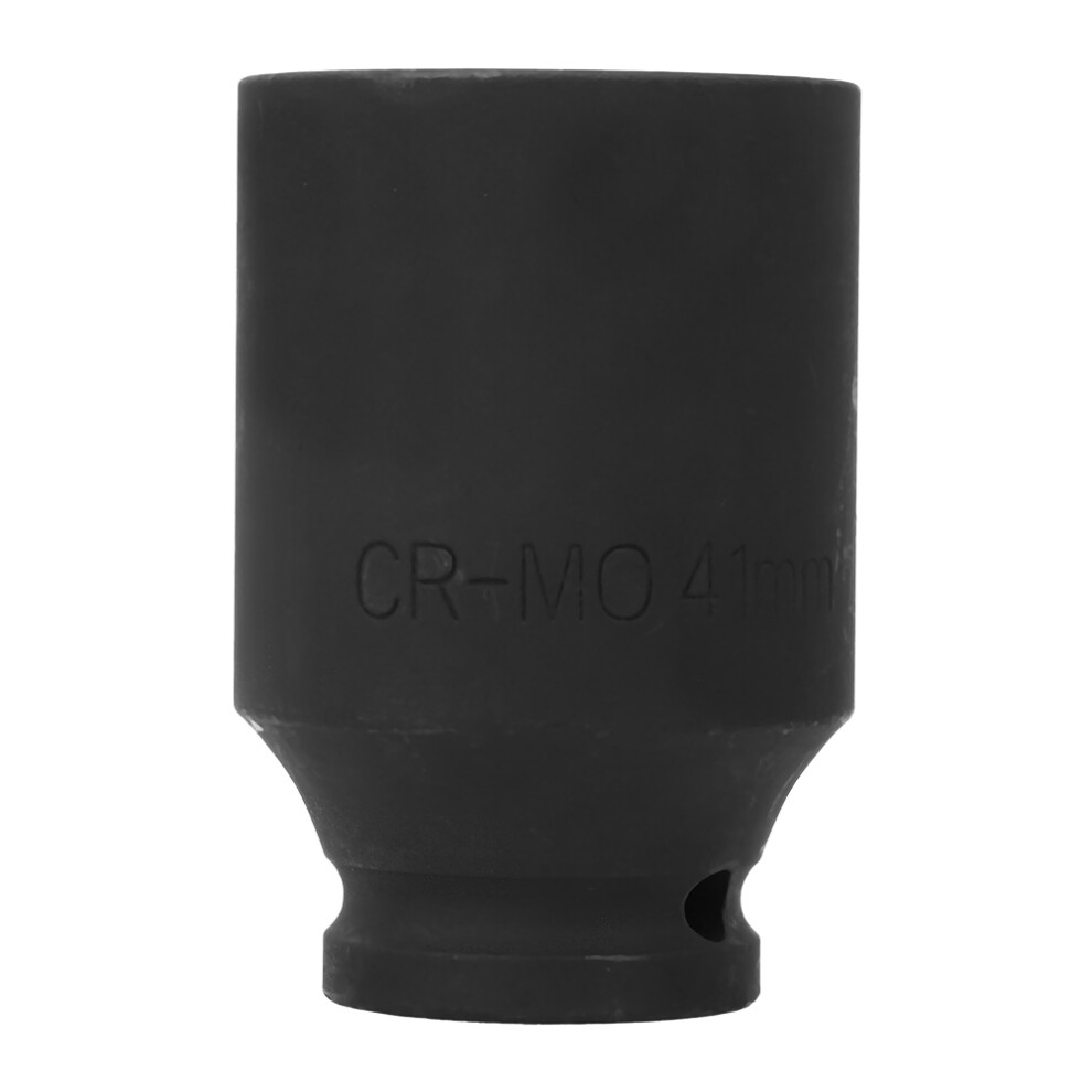 (1In Impact Bit Socket H41(Square, Hex)) 1In Air Impact Bit Socket Hex 42 Chrome Molybdenum Explosion Proof 610830931407