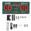Electronic Baseball Scoreboard 5 Digit LED Remote Control 1