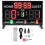 12-Digit LED Baseball Scoreboard Remote Adjustable Brightness 1