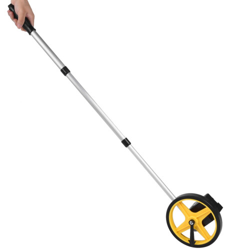 (Small Wheel) Tragbares Messrad Distanzroller 0-9999.9m 2