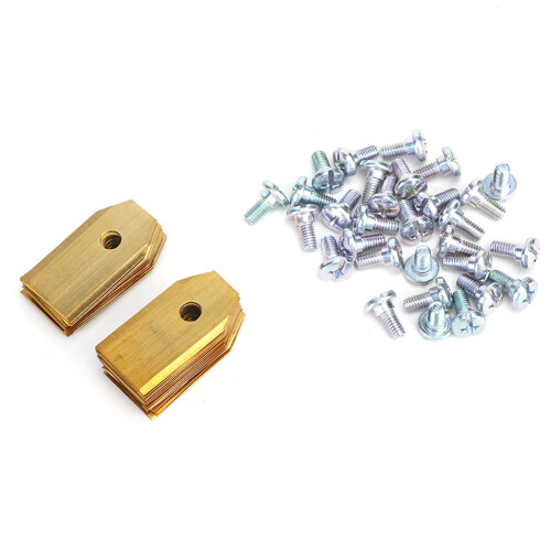 (30pcs) 30pcs Titanium Plated Lawn Mower Blade 1