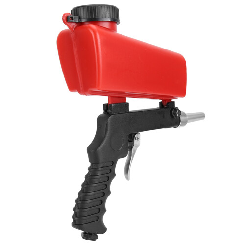 (Sandblasting Machine) Pneumatic Sandblasting Machine All Aluminum Adjustable Hand Air Tool 1