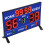 12-Digit LED Softball Scoreboard 150ft Remote 5