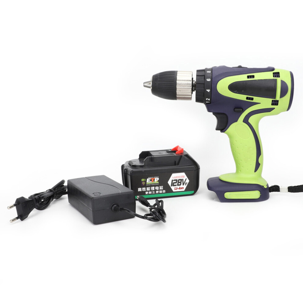 (1 Battery) 250W 21V Cordless Drill Rechargeable Screwdriver (1 Battery) 610830929671