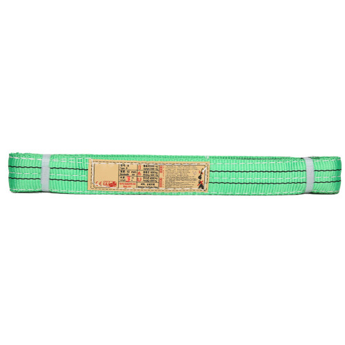 3M x 50mm Polyester Lifting Sling Industrial Green 1