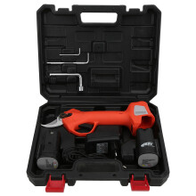 (2pcs Battery 1pc Charger) 16.8V Cordless Pruning Shear Lithium Battery Garden Tool