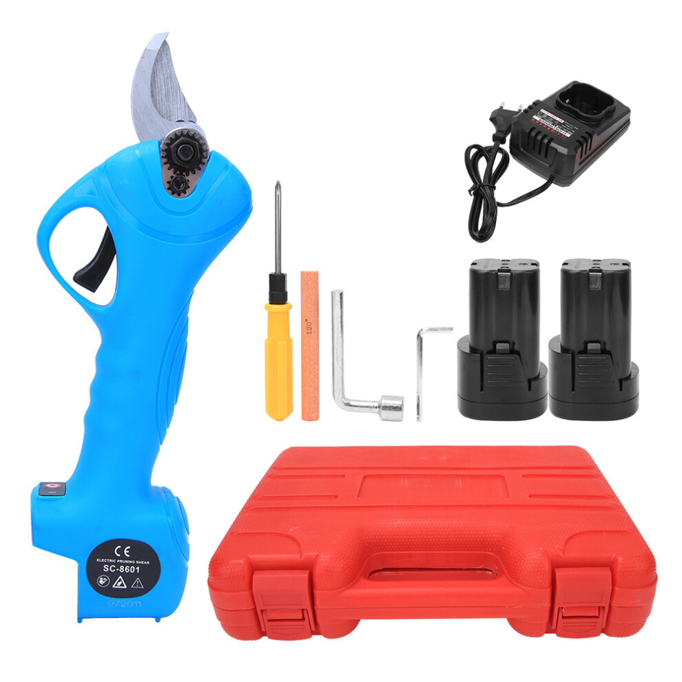 (Eu Plug 110-240V) 16.8V Cordless Pruning Shear 2 Batteries Charger Eu Plug 610830923952