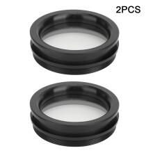 2Pcs Objective Lens Ultra Thin High Transparency for Microscope