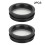 2Pcs Objective Lens Ultra Thin High Transparency for Microscope 1
