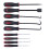9PCS Precision Scraper Pick Hook Set Oil Seal Puller Gasket Tool 3