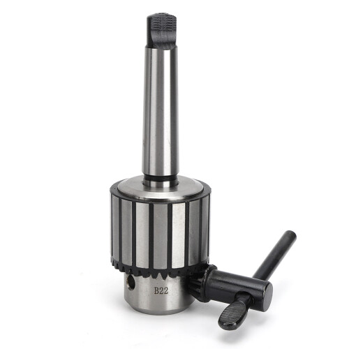 B22 Key Drill Chuck 5-20mm 40 Steel MTA3 Handle Workholding Tool