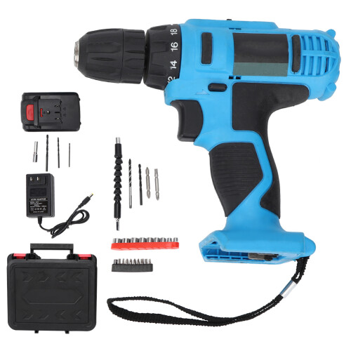 Electric Hand Drill CW/CCW Rechargeable Screwdriver Power Tool