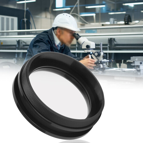 2Pcs Objective Lens Ultra Thin High Transparency for Microscope 1