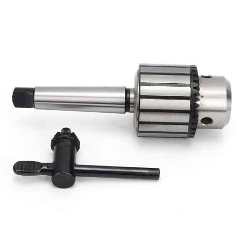 B22 Key Drill Chuck 5-20mm 40 Steel MTA3 Handle Workholding Tool 2