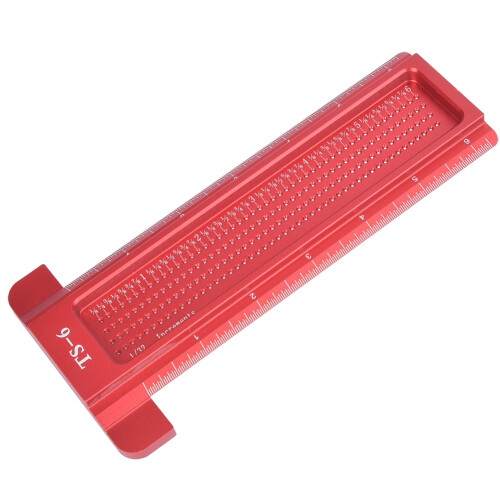 T Type Woodworking Scriber Gauge Aluminum Alloy 2