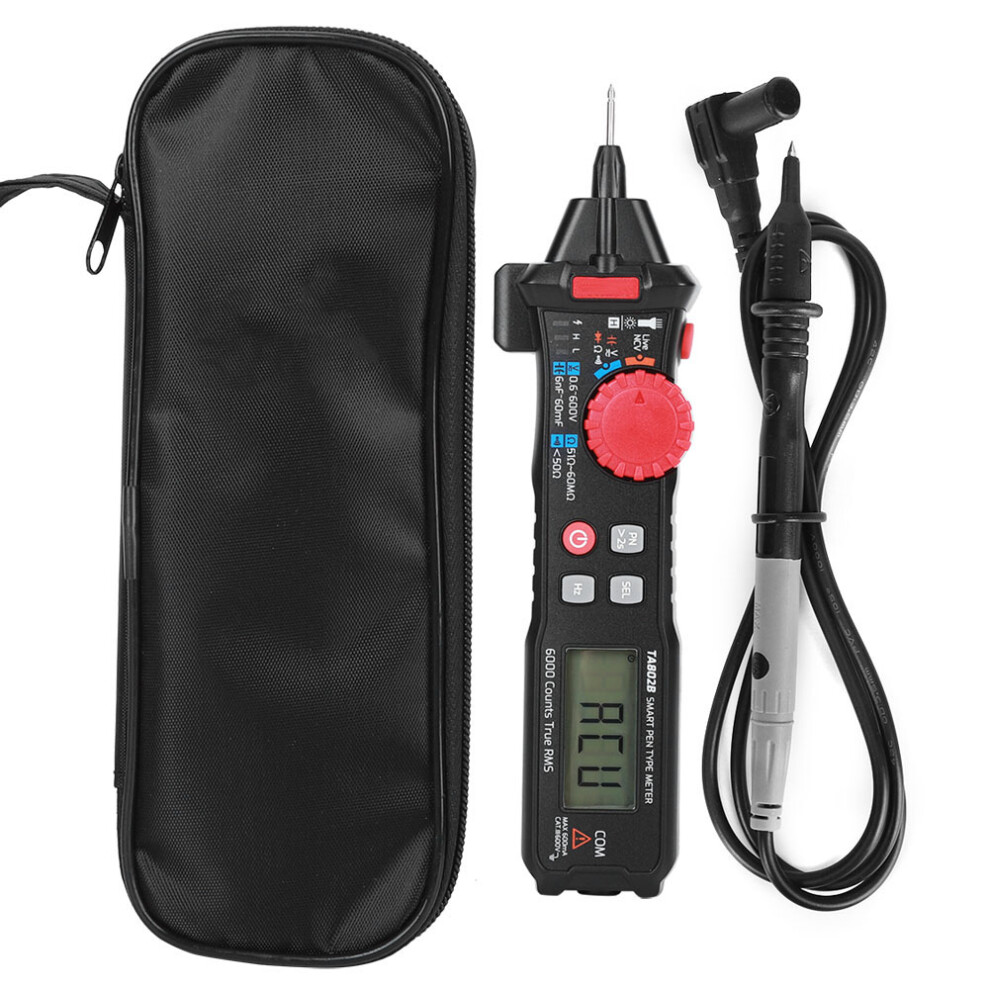 Pocket Pen Multimeter Portable Smart Digital Ammeter Ta802b Auto 610830917647