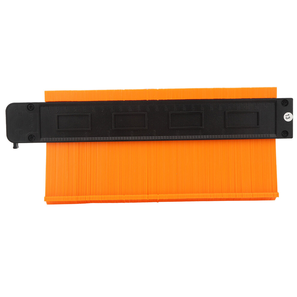 10In Irregular Contour Gauge Ruler With Lock Woodworking Template 610830918842