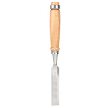 Flachbeitel Holzwerkzeug mit Holzgriff Cr-V 18mm