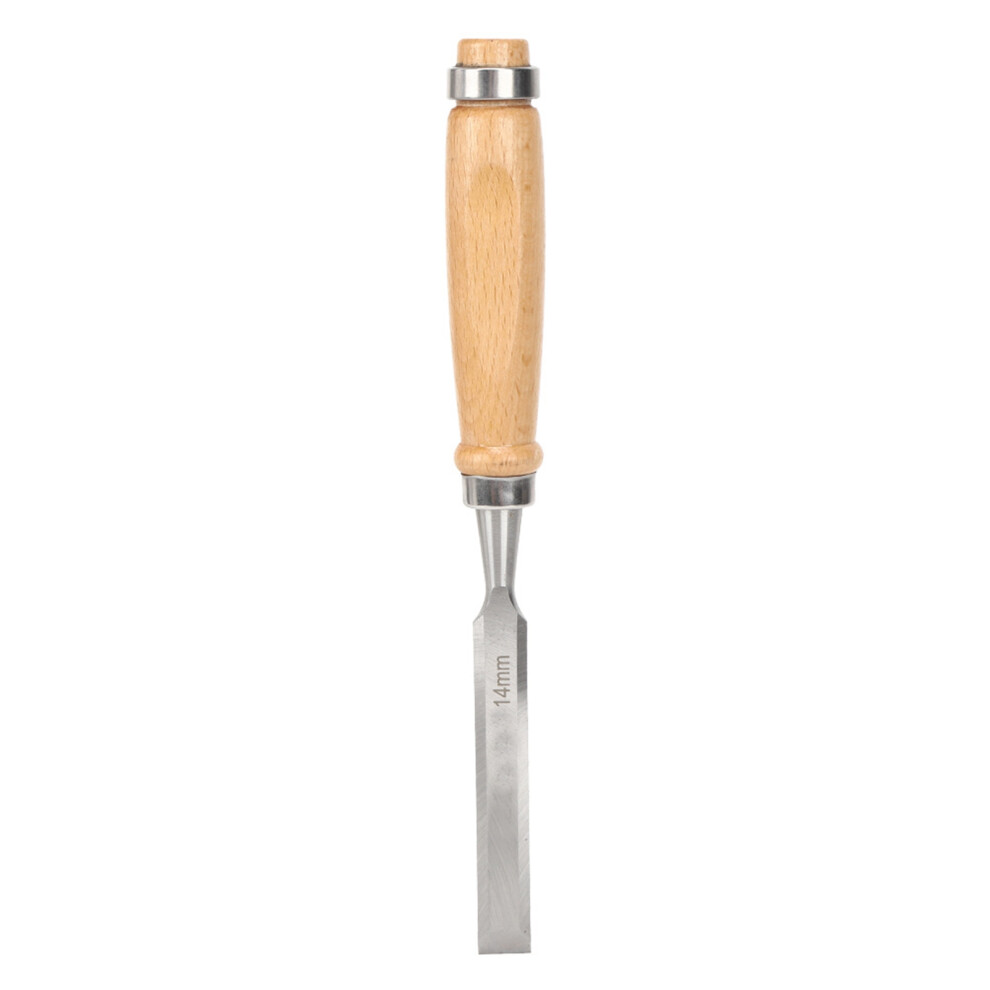 Carpenter Chisel Wood Handle Steel File Cr V 14Mm 610830919573