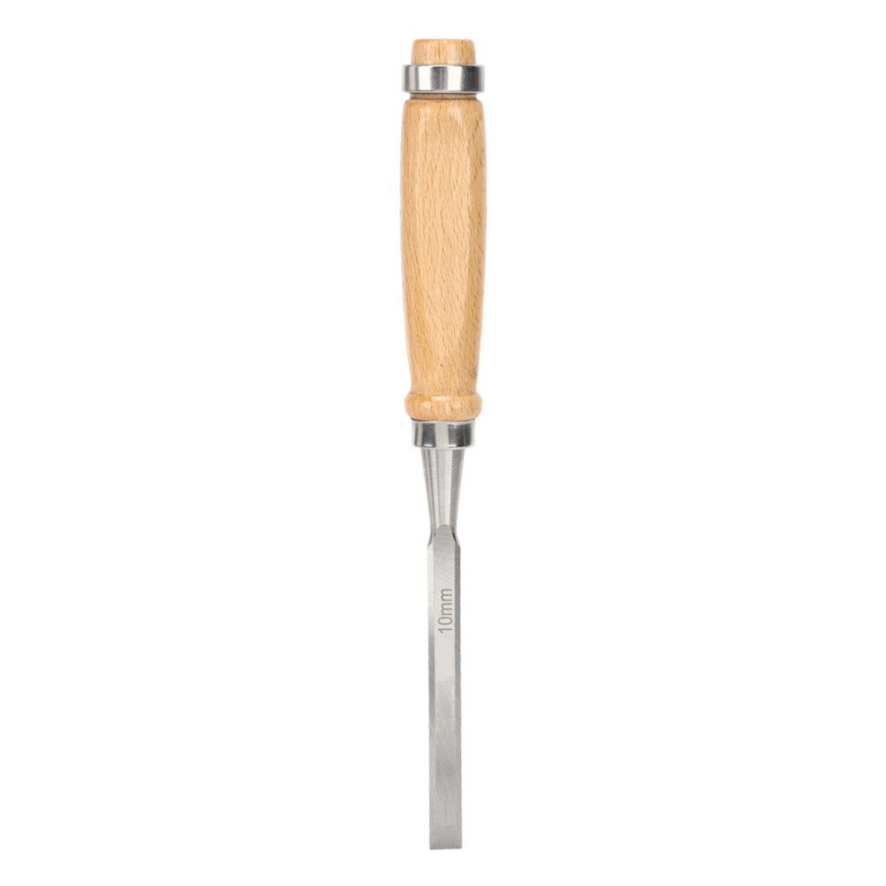 10Mm 0.39In Cr V Wood Handle Chisel Carpentry Woodworking Tool 610830919795
