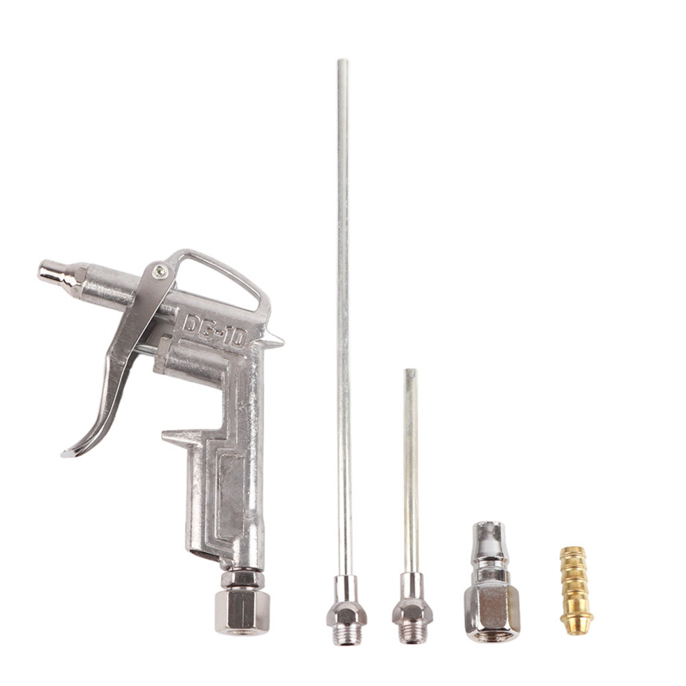 Pneumatic Dust Blow Gun Adjustable Aluminum Alloy Motorcycle Repair 610830920692