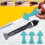 4Pcs Set Rubber Caulking Finisher Remover Floor Tile Sealant Scraper 2